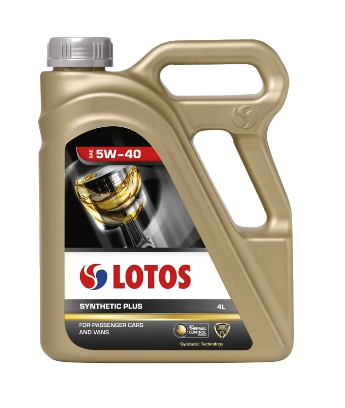 Моторное масло Lotos Synthetic Plus 5W-40, 4л
